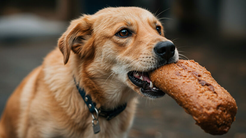 é necessário Estar atento aos sintomas do seu cachorro - Imagem gerada por IA