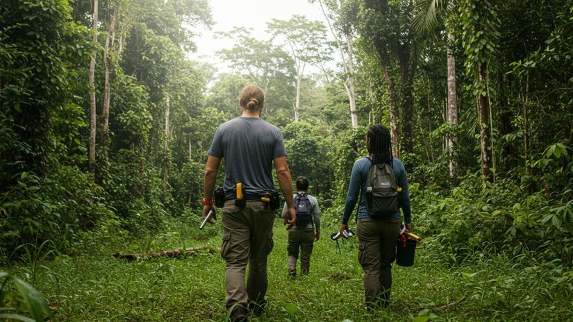 Pesquisadores encontraram sinais de uma antiga caldeira vulcânica enterrada sob a vegetação densa da Amazônia