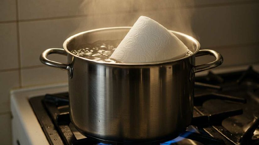 Adicione detergente e bicarbonato para transformar a base em uma pasta desengordurante. Ela é ideal para limpar rejuntes e superfícies engorduradas com facilidade.