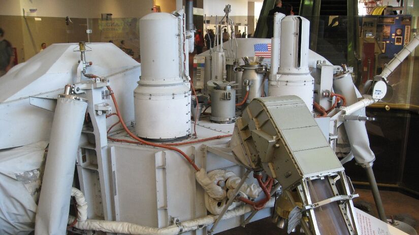Landers da missão Viking podem ter matado marcianos afogados. Imagem: Viking Mars Lander/Wikimedia Commons