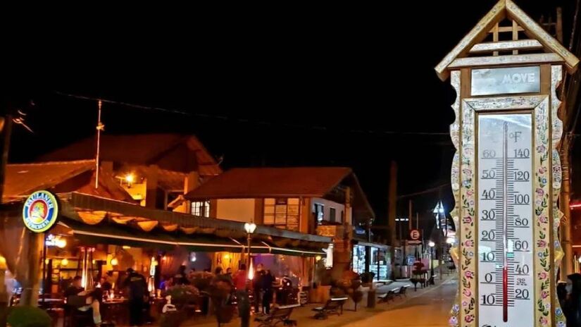 Monte Verde (MG) registra uma temperatura média anual de 16°C | Divulgação 