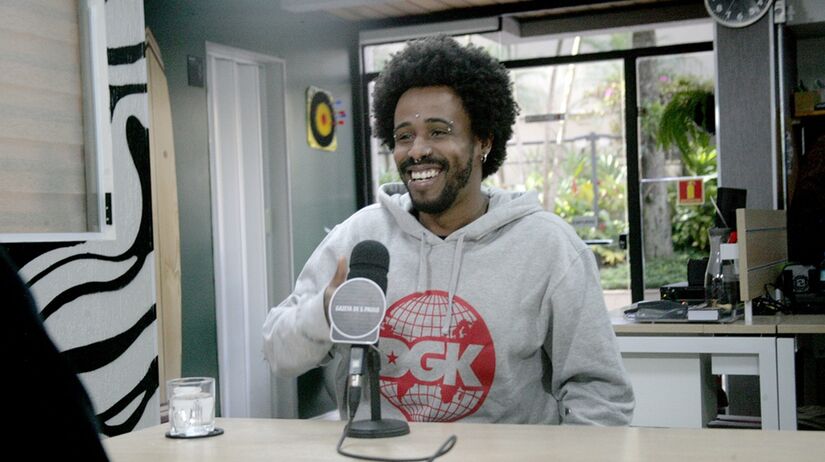 Ele também garantiu que "O Rap É Preto" não foi uma "diss"/Thiago Neme/Gazeta de S. Paulo