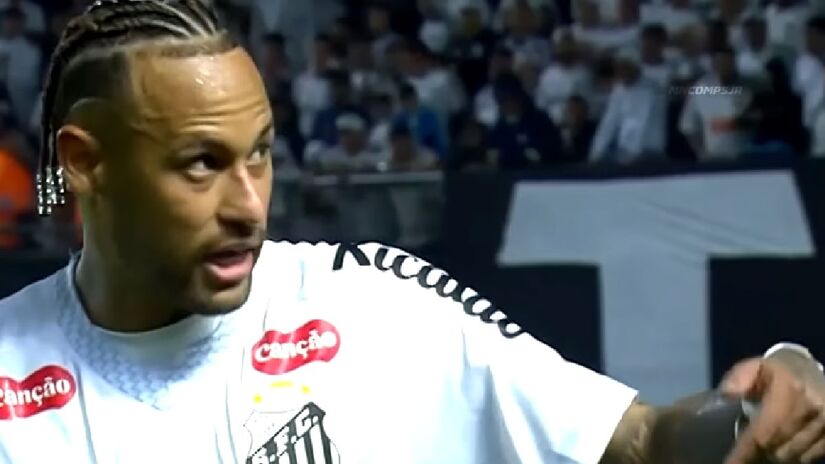 Essa semana, após uma derrota do Santos no Campeonato Brasileiro,  Neymar protagonizou mais uma cena contraditória
