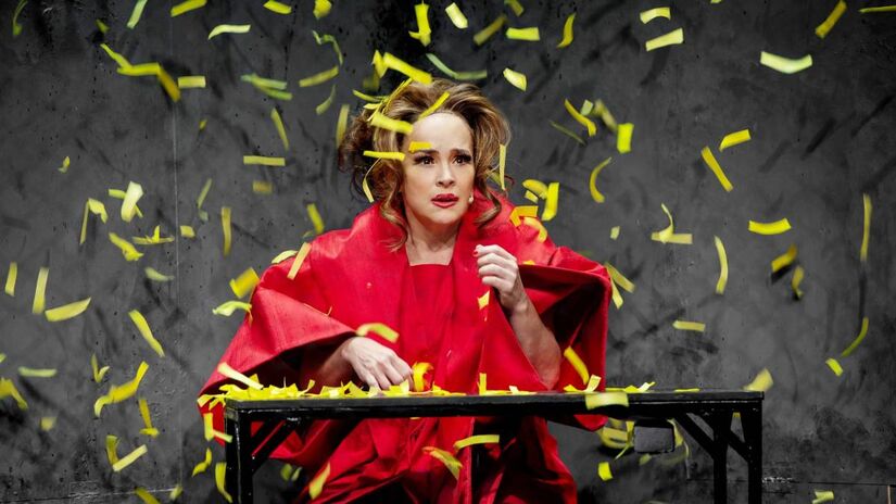 Monólogo 'O Papel de Parede Amarelo e Eu' estreou no Teatro Faap, na região de Higienópolis, em São Paulo, no dia 10 de junho e faz temporada na capital paulista somente até quarta-feira (30/7).