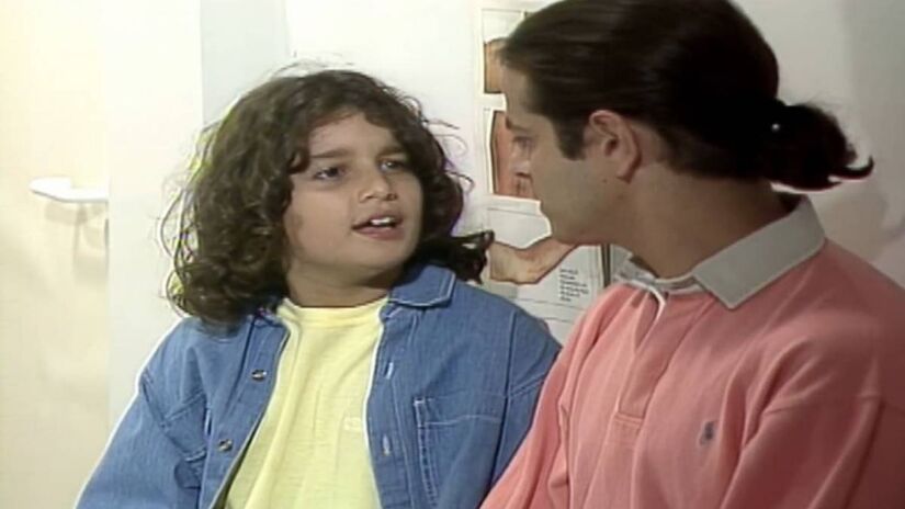 Já Felipe Martins, com 64 anos, longe de projetos na televisão há 10 anos, poderá ser visto em breve no longa 'Mauricio de Sousa - O Filme', que chegará aos cinemas em outubro. Fotos: Reprodução/TV Globo