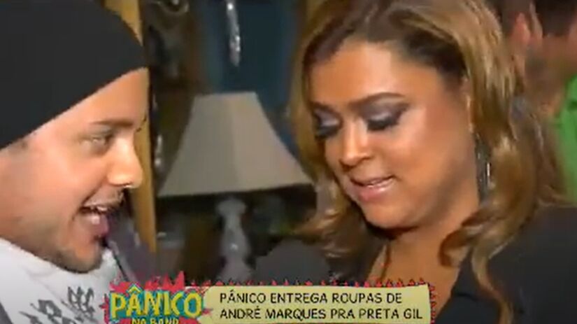 Preta Gil recusou a 'doação', e logo depois pediria para ser deixada em paz/Reprodução