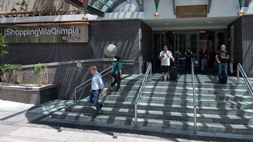 Inaugurado em 2009, o Shopping Vila Olímpia se destaca como uma das opções mais completas da zona sul/Reprodução/Google Street View