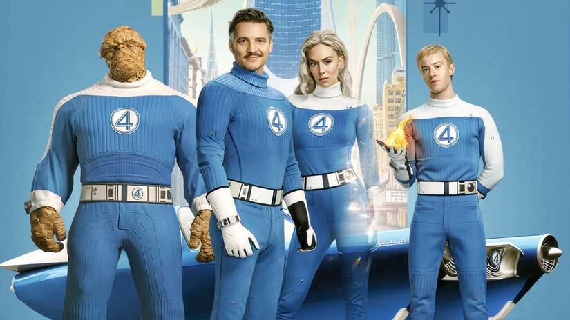 Quarteto Fantástico  Primeiros Passos será lançado no dia 24 de julho.

/Foto: Divulgação/Marvel Studios