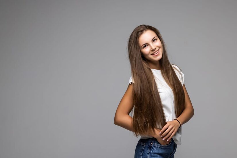 Fatores genéticos influenciam no crescimento do cabelo - Banco de imagens