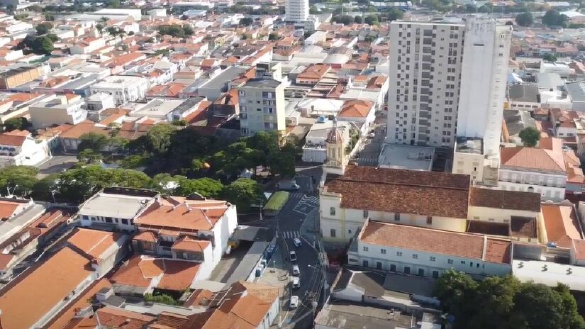 O nome da cidade se deu por causa dos indígenas que a chamavam de Utu-Guaçu ou Itu-Guaçu que significa Cachoeira Grande | Reprodução YouTube | Por aí de 4x4 drone