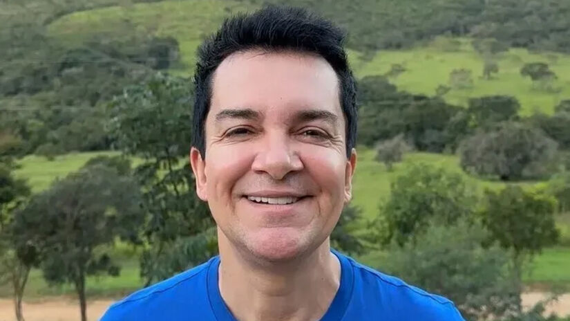 Cantor Régis Danese estará presente com a torcida do filho Bruno.
Foto: Reprodução/Redes sociais