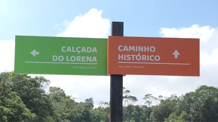Caminho preservado contém diversos monumentos históricos de São Paulo