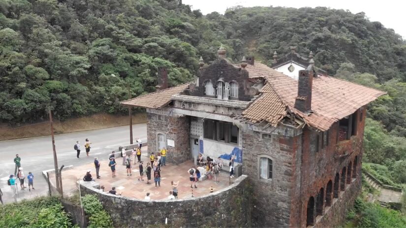 Pouso Paranapiacaba era um local de descanso e resfriamento para viajantes e automóveis