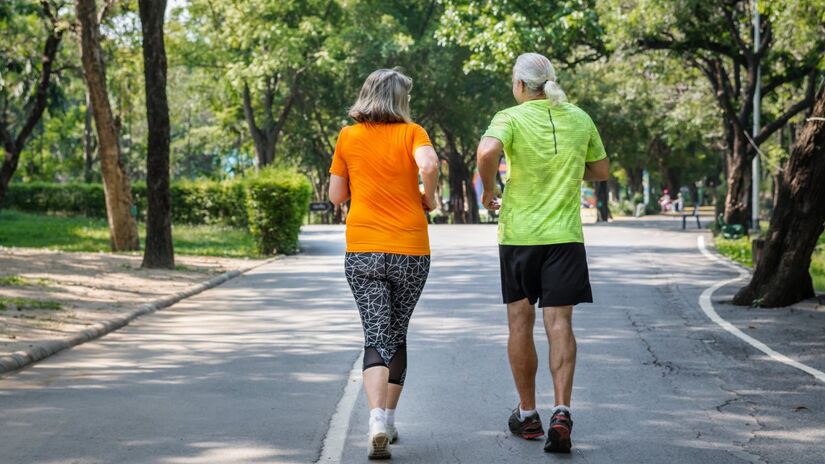 Caminhadas pela manhã são uma ótima forma de começar o dia