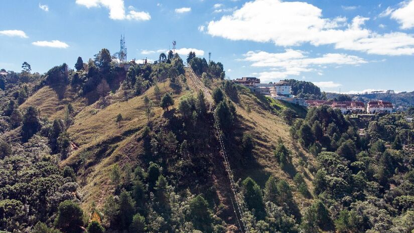 Campos do Jordão, no interior de São Paulo, é a cidade mais alta do Brasil, situada a 1.628 metros acima do nível do mar - (Divulgação/Governo de SP)