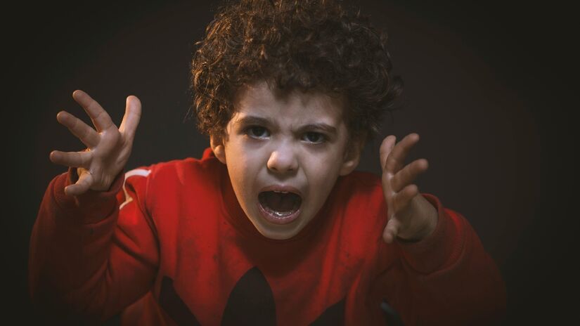 Crianças podem "aprender" comportamento agressivo dos pais. Imagem: mohamed abdelghaffar/Pexels