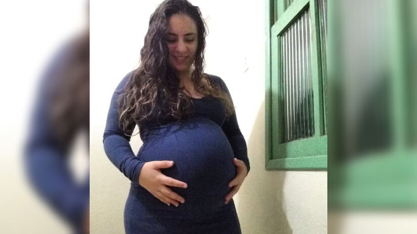 Eram comuns fotos de momentos simples, como quando estava gravida | Reprodução/Redes sociais