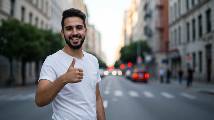 As gerações mais velhas, como Boomers e Millennials, ainda consideram o joinha um símbolo prático, educado e direto na web. Para eles, o emoji é "normal", sendo frequentemente usado em contextos pessoais e profissionais com um sentido claro de aprovação e aceitação. (Foto: Reprodução IA)