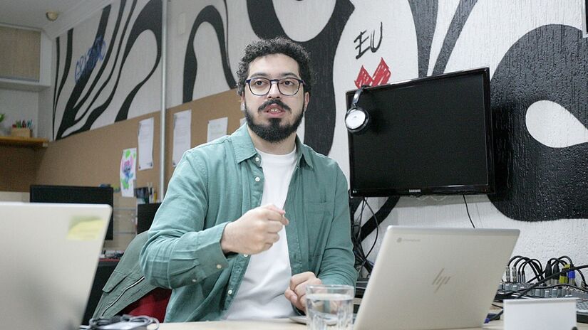 O instrutor do Google também tirou dúvidas da redação de outras facilidades para tornar a produção de notícias mais rápidas, claras e precisas/Thiago Neme/Gazeta de S. Paulo
