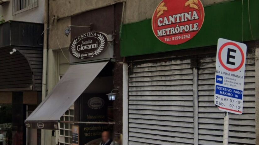 Cantina Família Giovanni oferecerá menu executivo com prato principal, salada, couvert e sobremesa por R$ 81,90.

/Foto: Reprodução/Google Street View