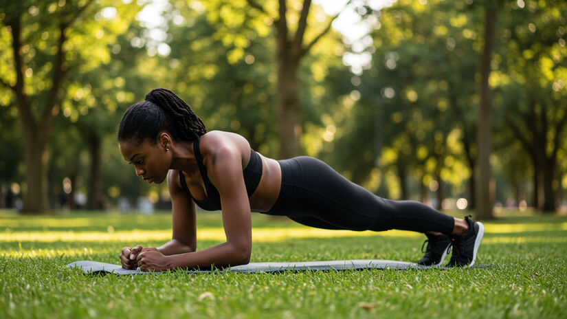 É preciso ficar atento para fazer o exercício com segurança - imagem gerada por IA