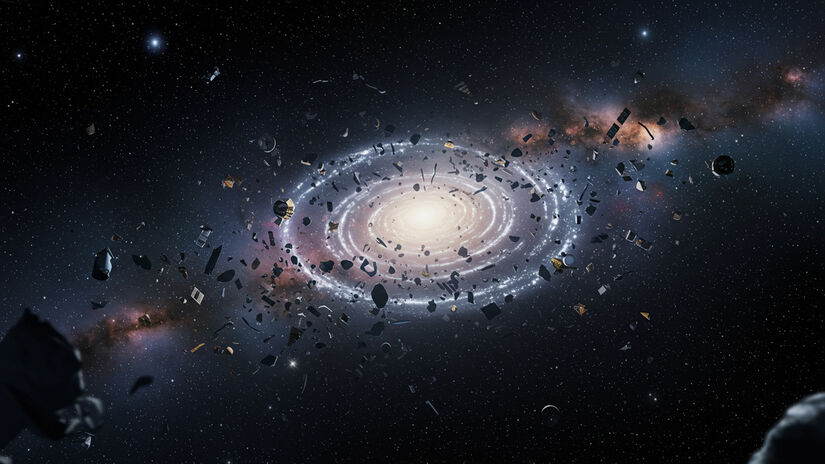 Essa solução também pode enxugar os custos de uma operação espacial - Imagem gerada por IA