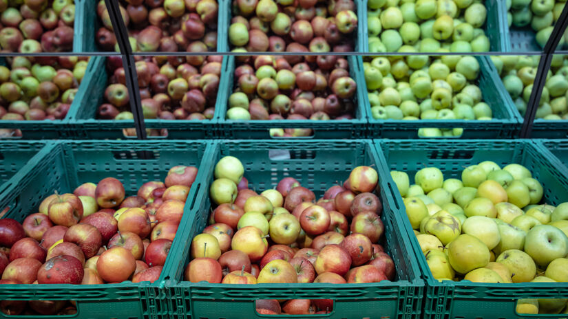 Maçã caiu 1,92% e o tomate teve redução média de 5,68%, apesar de variações regionais.
Foto: @pvproductions/Freepik