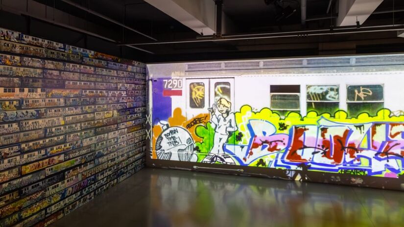 Exposição estará em cartaz no Sesc 24 de Maio até março de 2026 e seguirá, em partes, para a estação Sé.

/Foto: Divulgação