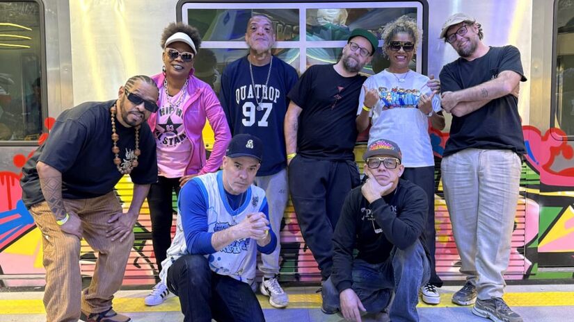 Mostra foi idealizada e curadoria de OSGEMEOS, Rooneyoyo O Guardião, KL Jay, Thaíde, Sharylaine e Rose MC e b-boy ALAM Beat.

/Foto: Divulgação