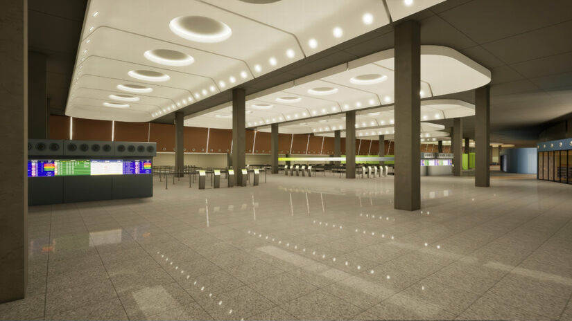 Novo terminal, que será integrado ao edifício atual, terá mais que o dobro da área.
