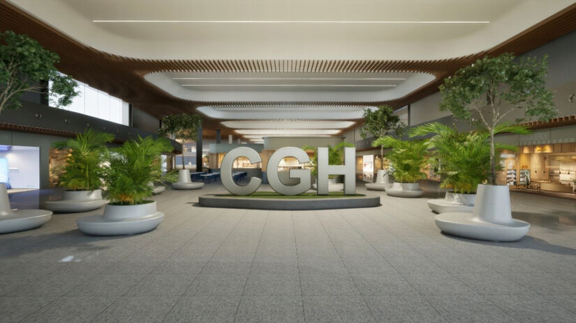 Aeroporto de Congonhas, administrado pela Aena Brasil, deu início às obras de ampliação e modernização.