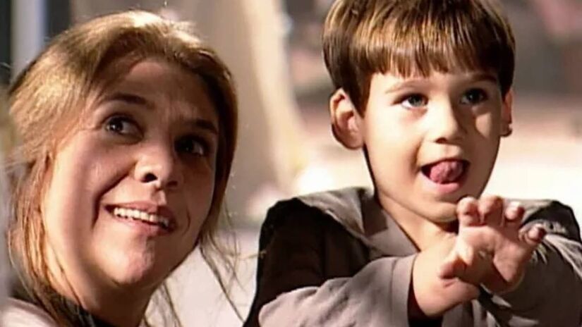 Curiosidades sobre o folhetim começaram a bombar, e uma delas chamou a atenção dos internautas: quem interpretou o filho de Matteo e Giuliana? 