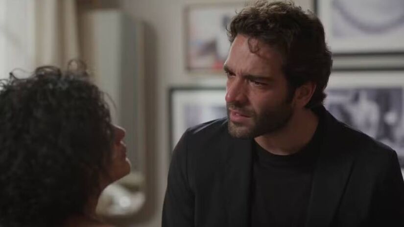 Fátima despejará uma série de verdades, admitindo que manipulou o marido o tempo todo, mas tentando justificar seus atos. Fotos: Reprodução/TV Globo