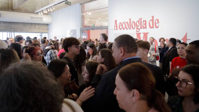 Desde a abertura, em maio, até o último domingo (24/8), a mostra do impressionista francês recebeu 410 mil visitantes. Fotos: Mariana Castro