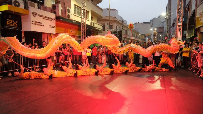 Festival é considerado o maior evento cultural chinês do Brasil.