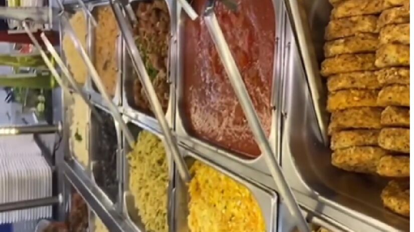 O buffet "coma a vontade" do Pop Vegan já virou queridinho da cena alternativa universitária de São Paulo. Imagem: Reprodução Instagram