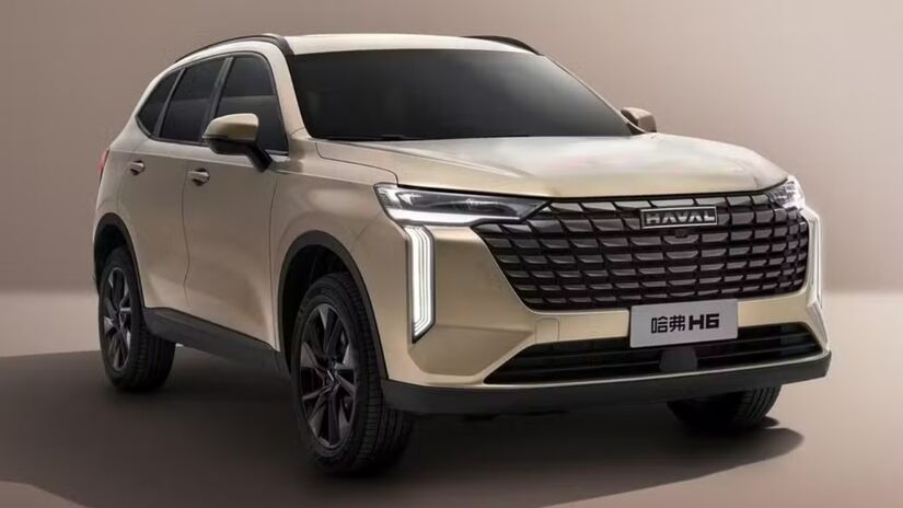 Haval H6 possui quatro versões à venda no mercado, que custam entre R$ 220 mil e R$ 325 mil.

/Foto: Divulgação