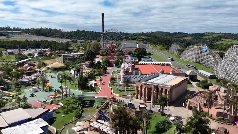 Maior parque de diversões da América Latina, o Hopi Hari oferece atrações para todas as idades, incluindo a Montezum, 5ª maior montanha-russa de madeira do mundo. Com shows, espetáculos interativos e uma temática própria, garante um dia de magia, emoção e aventura. Foto: Reprodução/Youtube/VC PELO MUNDO