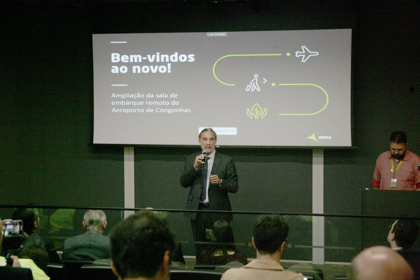 Aeroporto de Congonhas irá inaugurar nesta quarta-feira (6/8) com a entrega da nova sala de embarque remoto.