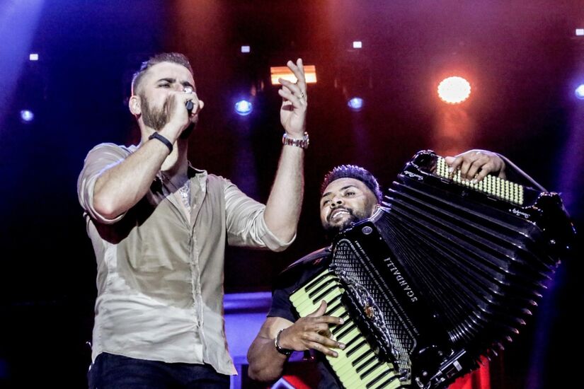 Zé Neto & Cristiano se apresentam durante o evento | Edgar Souza/Agnews