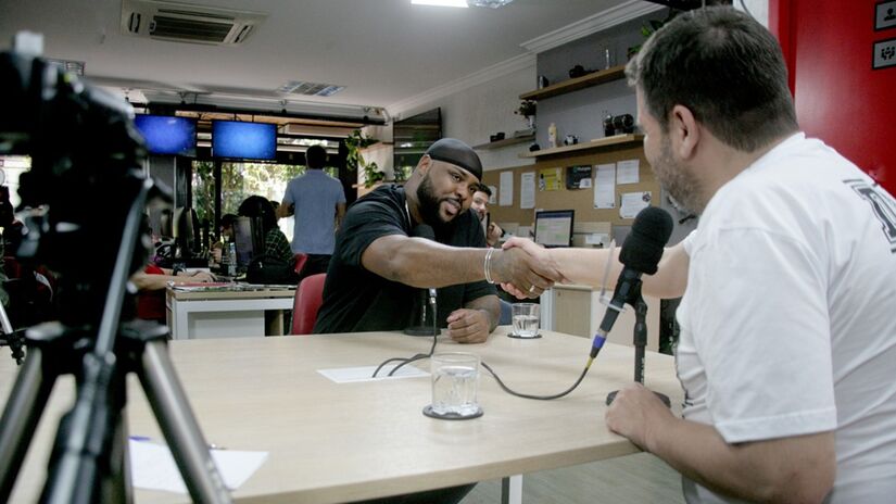 Zuluzão participou de uma entrevista na Gazeta nesta semana/Thiago Neme/Gazeta de S.Paulo