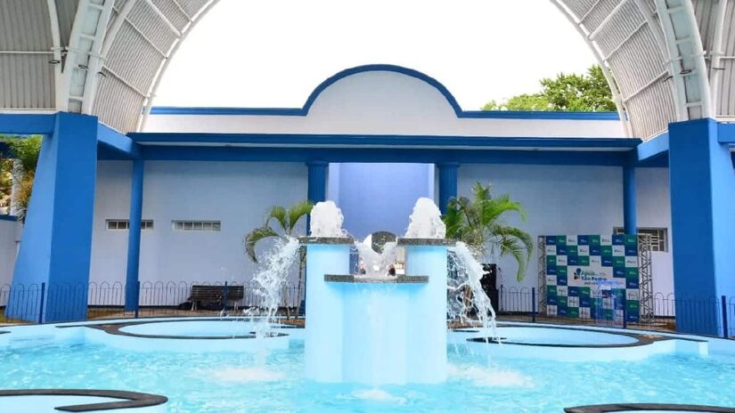 Águas de São Pedro possuem propriedades medicinais. Imagem: Prefeitura Municipal de Águas de São Pedro