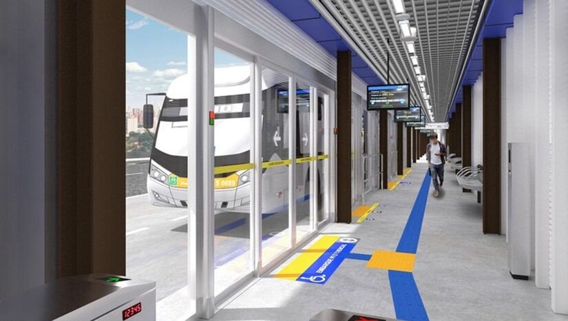 Projeto do futuro BRT Radial Leste/Divulgação/PMSP