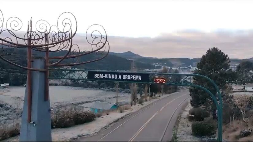 Urupema, em Santa Catarina, é oficialmente a Capital Nacional do Frio, com até 50 geadas por ano