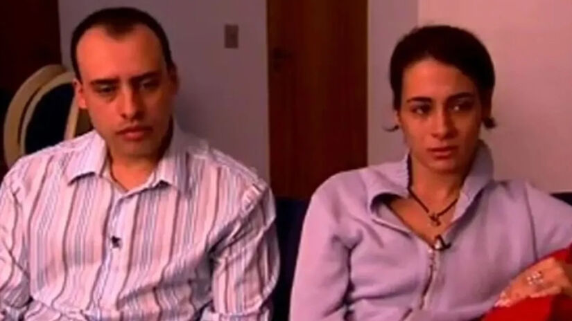 Alexandre Nardoni e Anna Carolina Jatobá durante entrevista à Globo. Foto: Reprodução