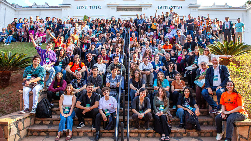 Evento no Instituto Butantan reúne cerca de 300 pesquisadores e estudantes de 36 países