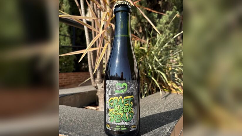 Craft Beer is Dead Weizenbock foi premiada com uma medalha de ouro na categoria Ultra Strong Beer.

/Foto: Divulgação