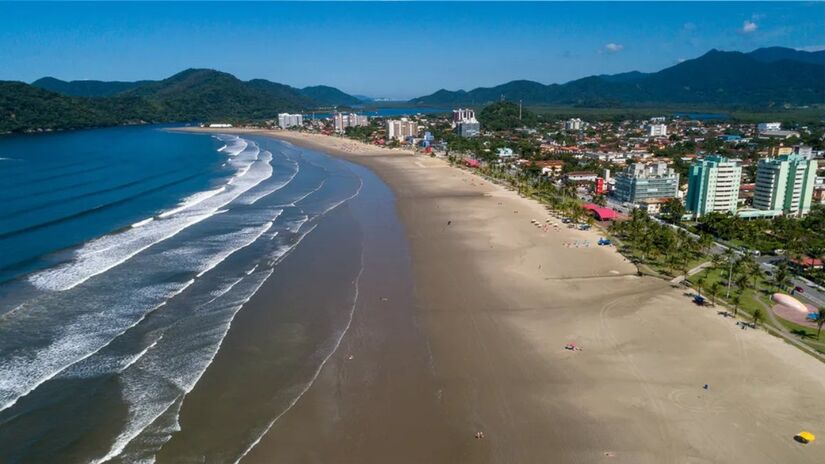 Bertioga une a tranquilidade do interior com a vida à beira-mar, em meio a praias preservadas e áreas verdes (Foto: Divulgação/Bertioga em Movimento)