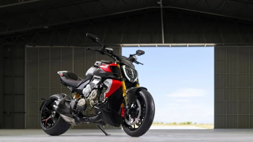 Diavel V4 RS é a Ducati de produção com a melhor aceleração já feita, de 0 a 100 km/h em 2,52 segundos |Divulgação/Ducati