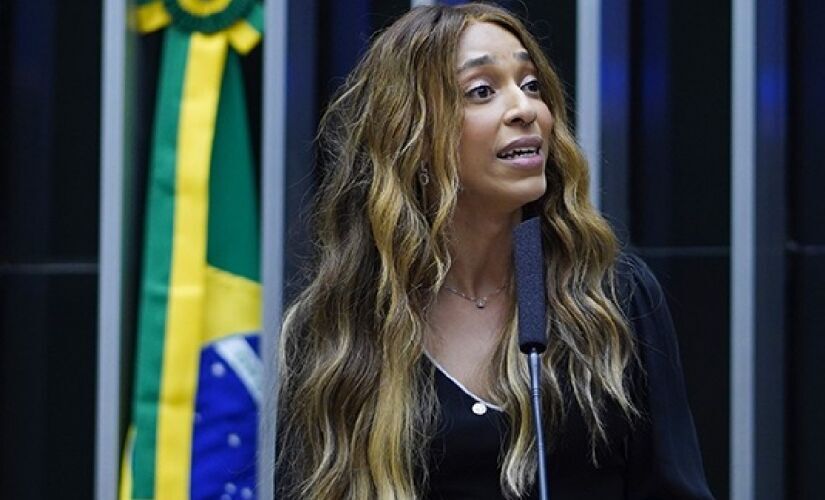 Erika Hilton (PSOL-SP)/Reprodução/Câmara dos Deputados